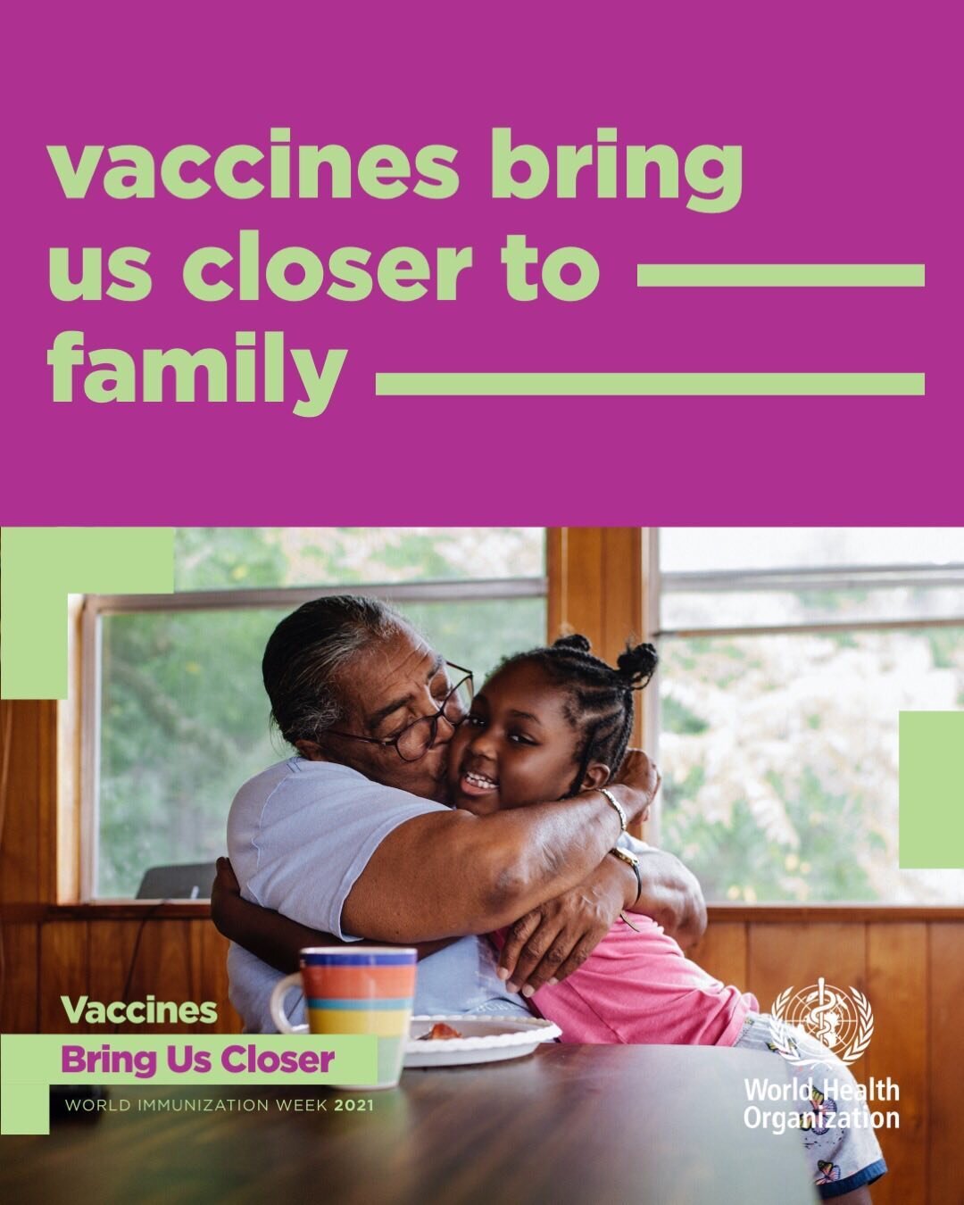 It&rsquo;s #WorldImmunizationWeek&nbsp;!

Vaccines will help us end the #COVID19 pandemic so we can finally be closer to each other again. 

#VaccinesWork&nbsp; to bring us closer.