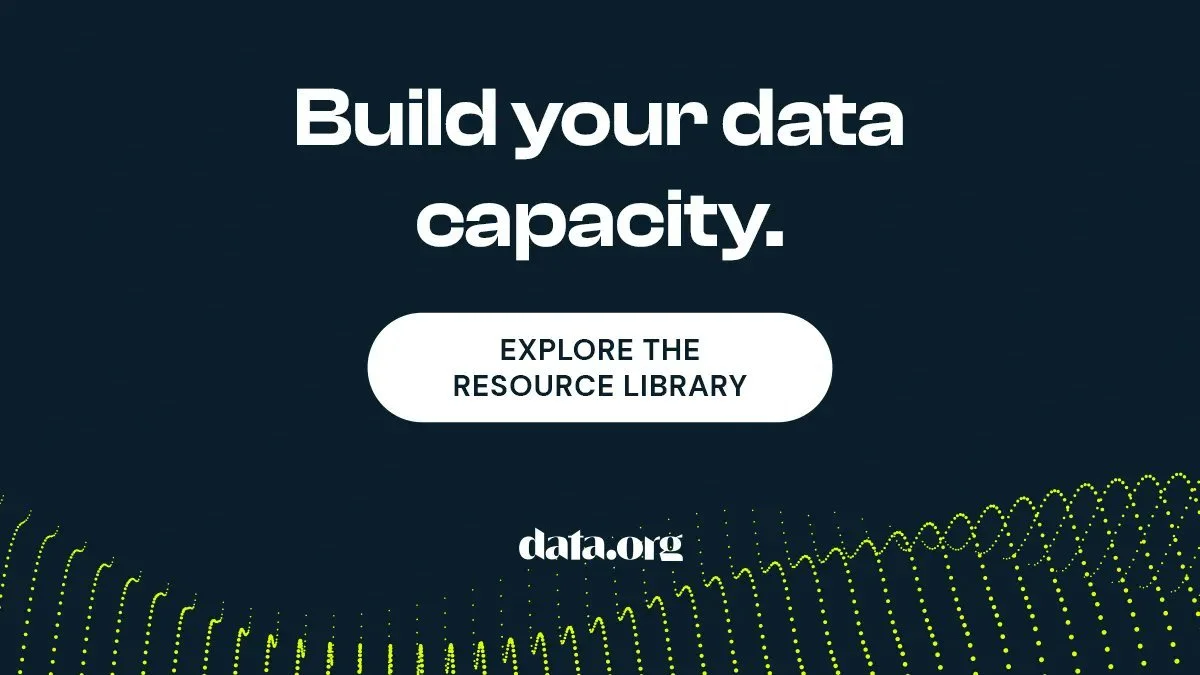 Access The Data.org Resource Library