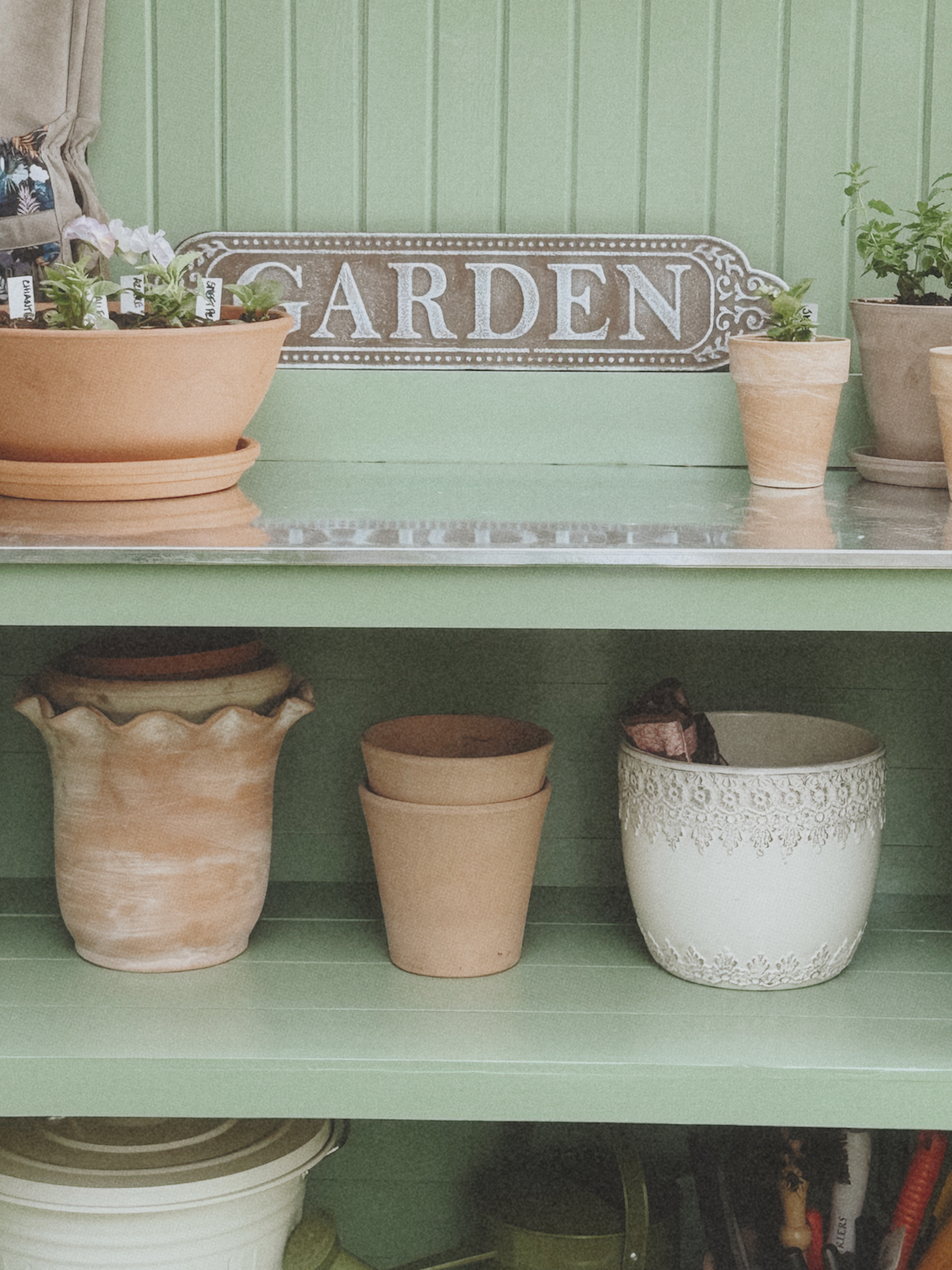 How We Created Our Dream Garden Potting Bench