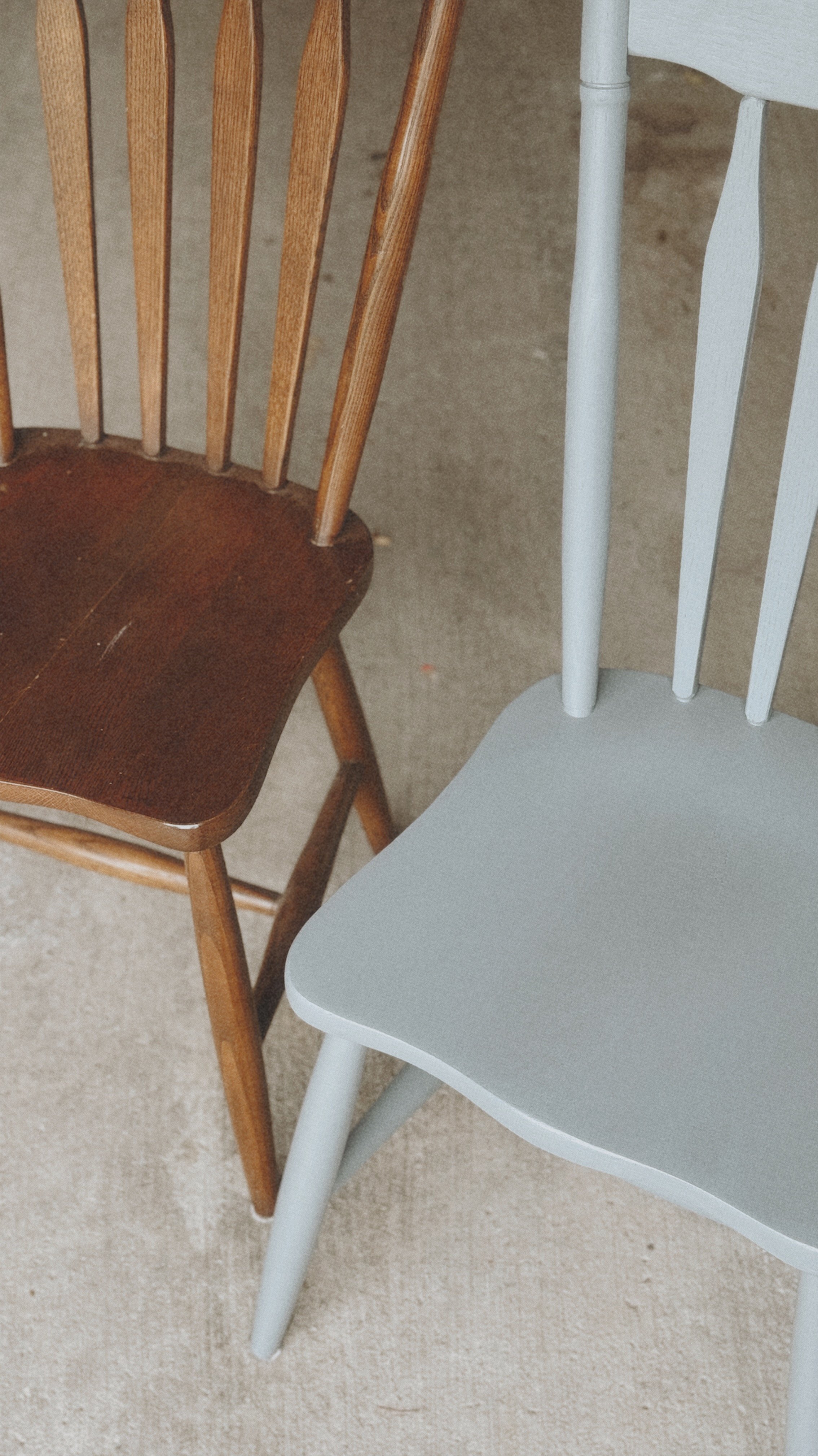 How I Refinished and Painted My Thrifted Dining Chairs Emily Lavinskas Lifestyle Brand