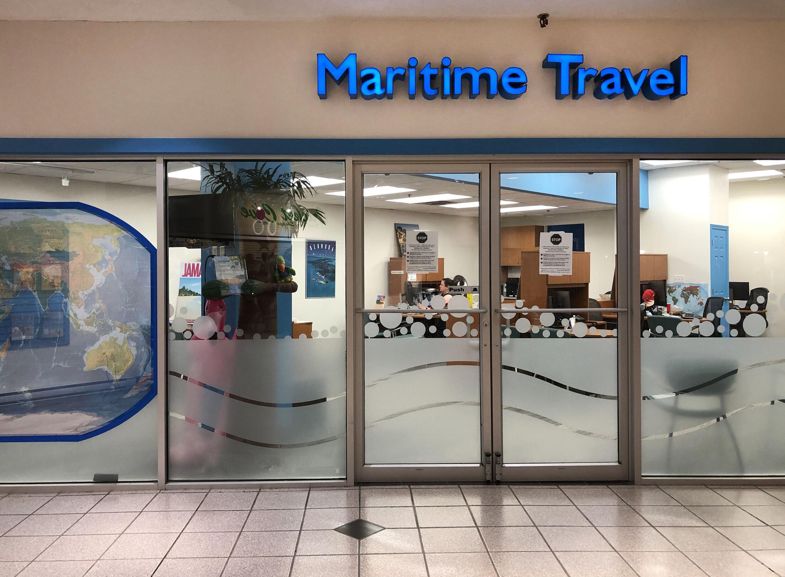 maritime travel bridgewater mall