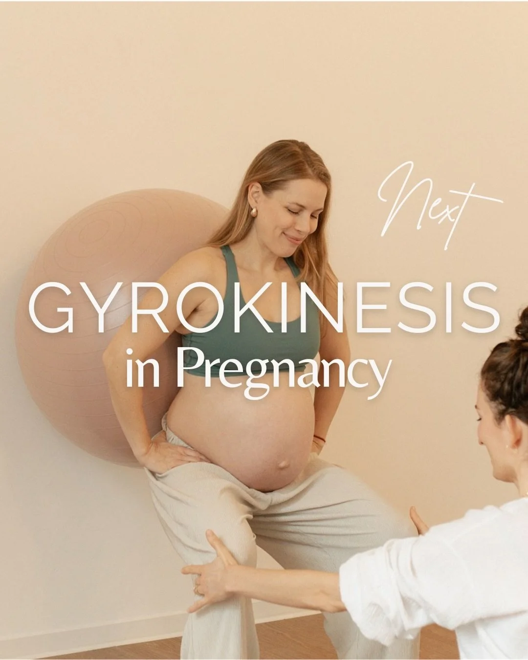 GYROKINESIS&reg; during Pregnancy course 🤍

There is a way to move that gently supports your changing body, honors your inner transformation, and nurtures the life growing within you. I feel deeply honored to guide you through this special and power