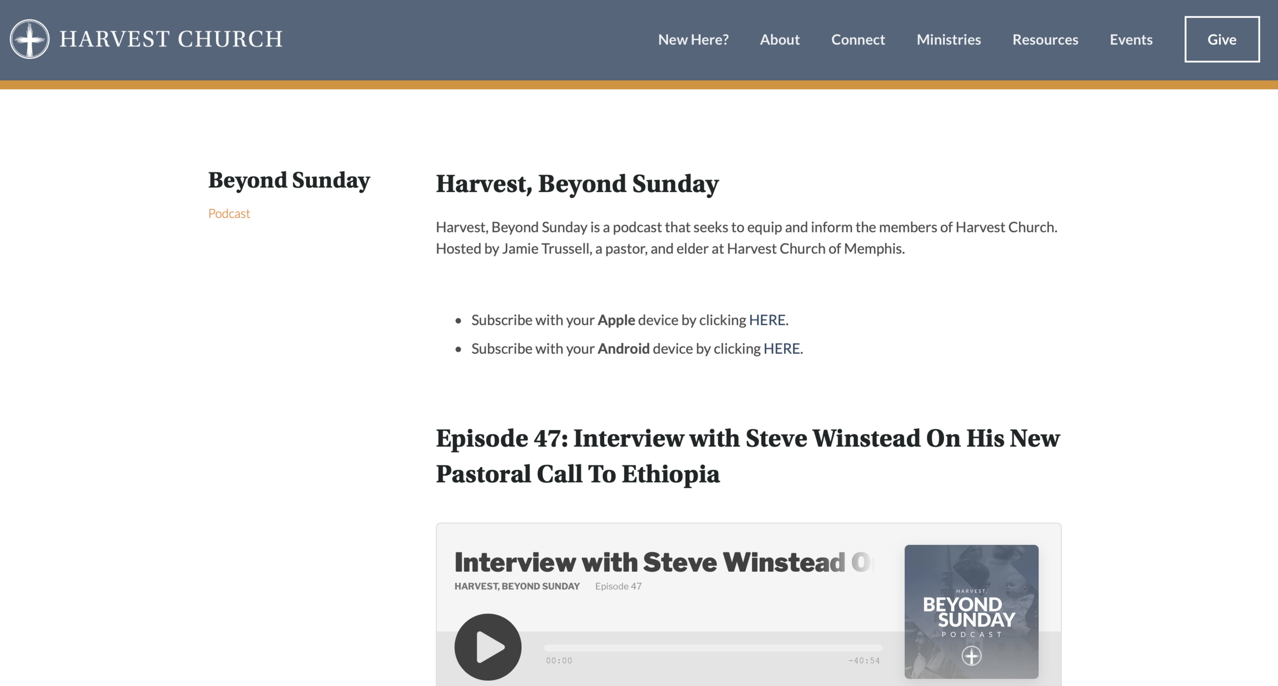 Interview about Ethiopia