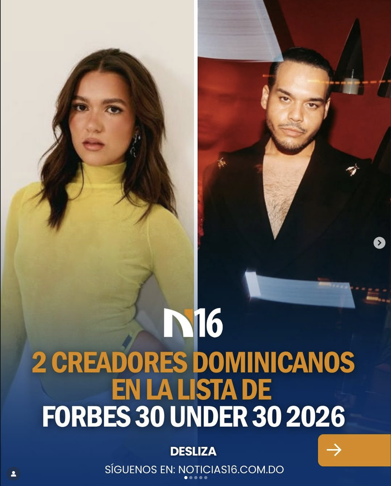 Noticias 16: Forbes 30 Under 30