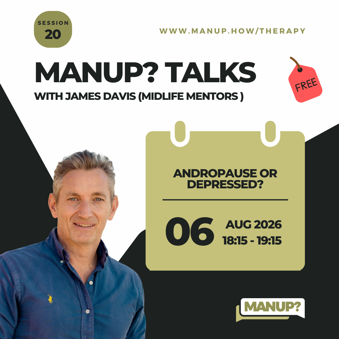 MANUP? Talks | Andropause or Depressed? with James Davies 