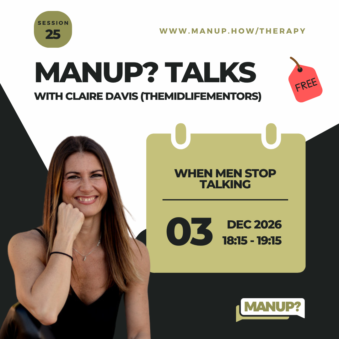 Why Some Men Stop Talking With Claire Davis |  MANUP? Talks