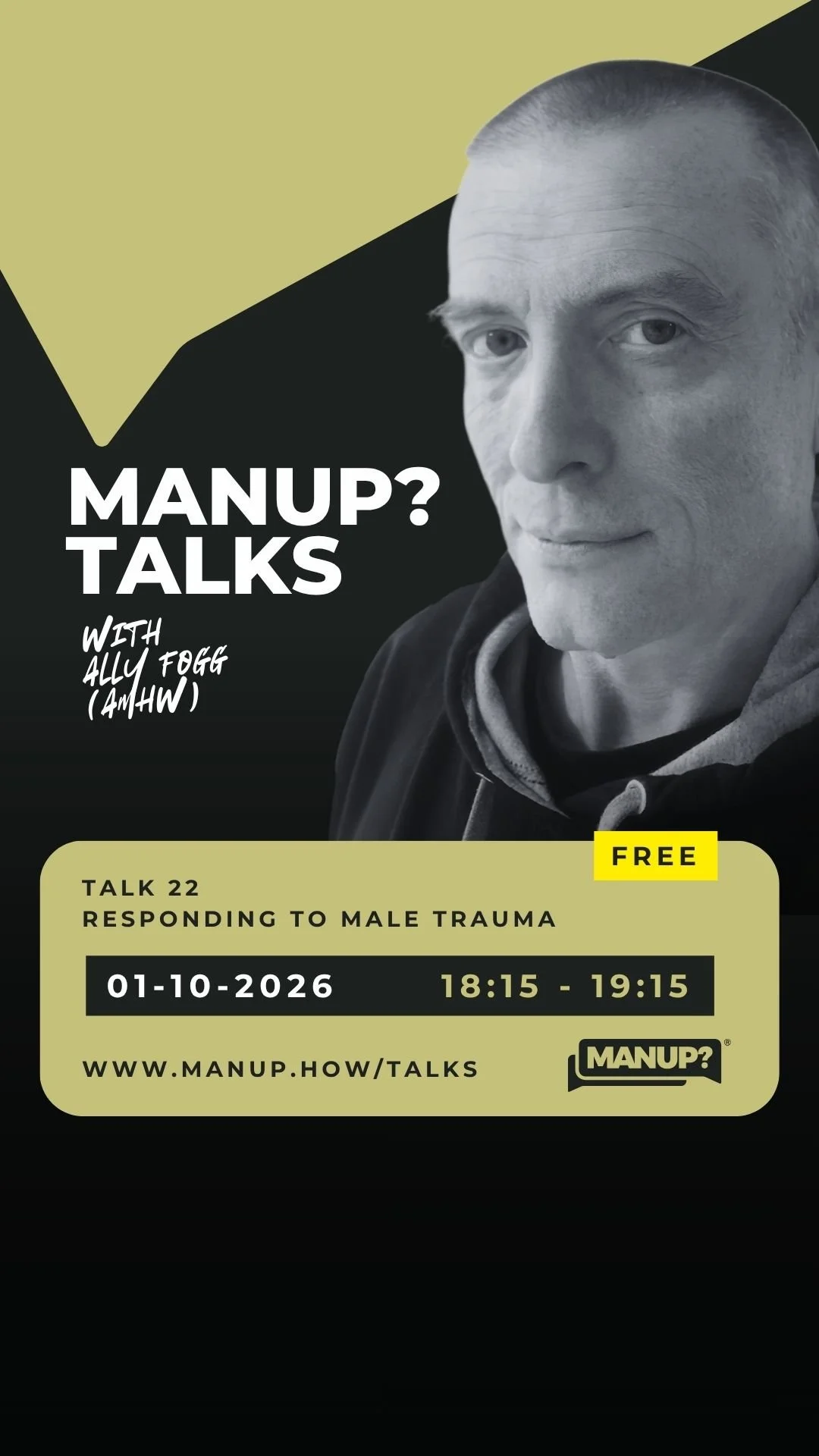 MANUP? Talks: Responding to Male Trauma