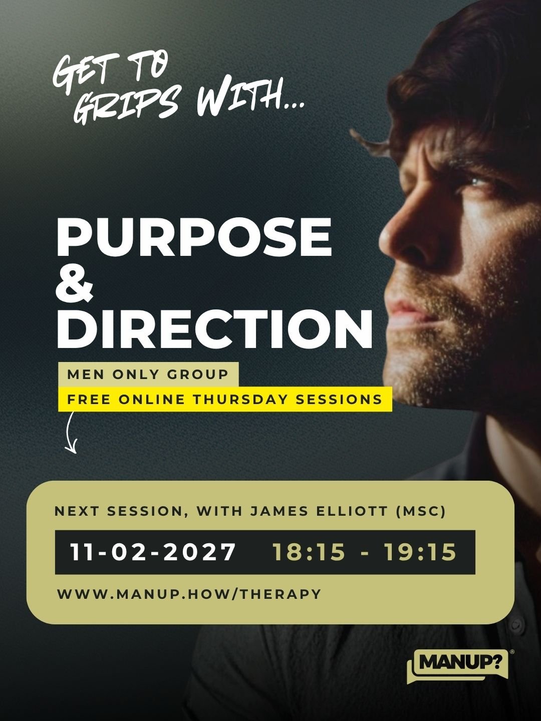 purpose &amp; direction with James Elliott MSc (Online)