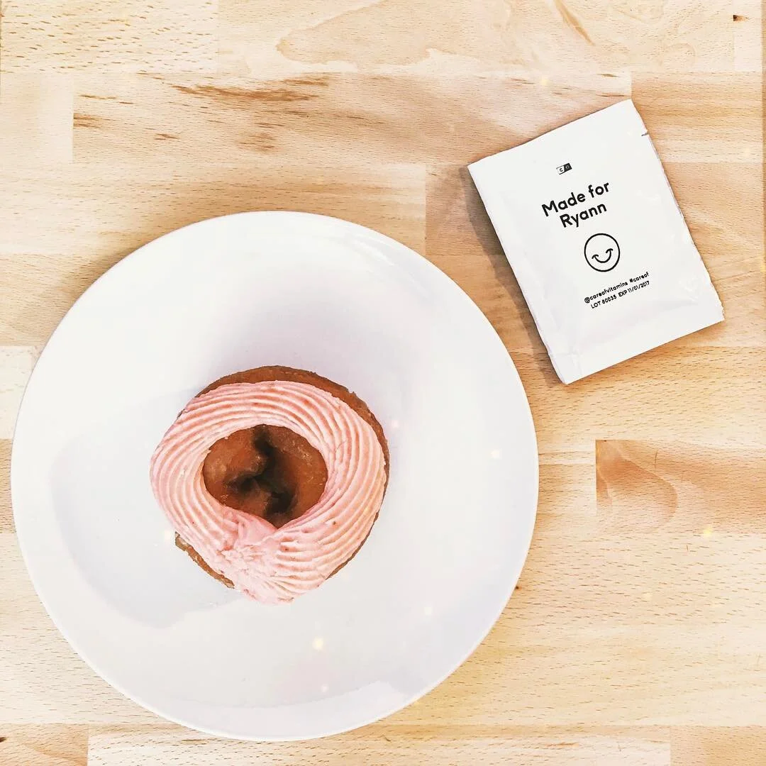Life is all about balance. So take your vitamins and eat a doughnut. Happy Monday! 🍩💊