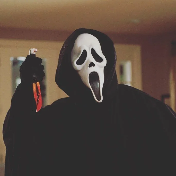 The movie Scream is 20 years old.  #movienight #movies #mood #scream