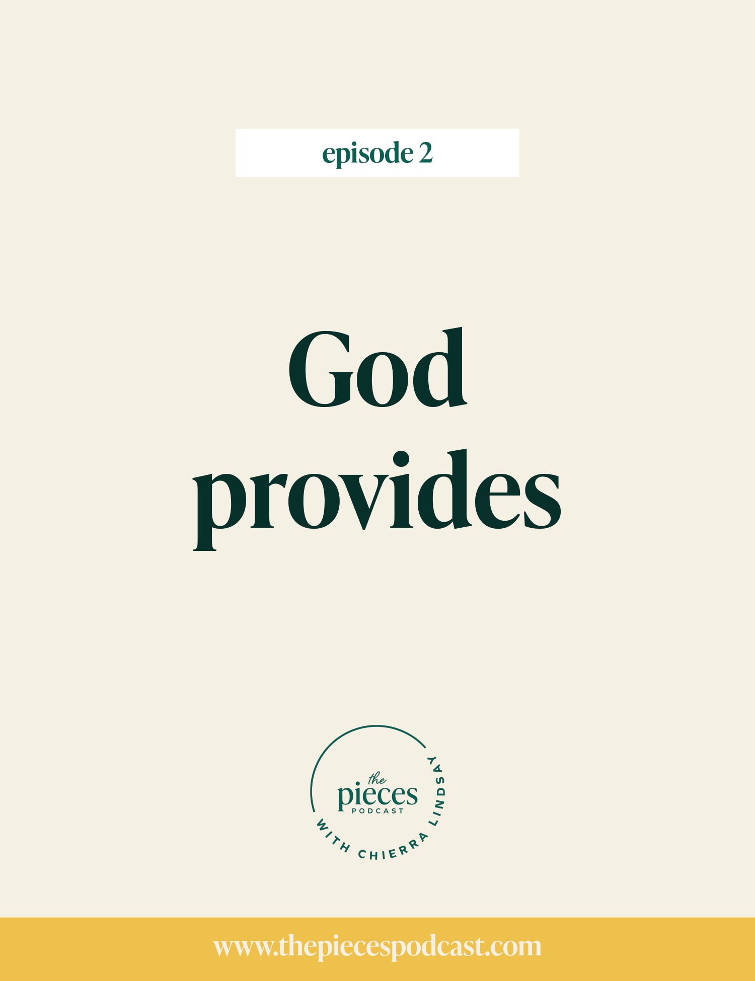 Episode 02: God Provides