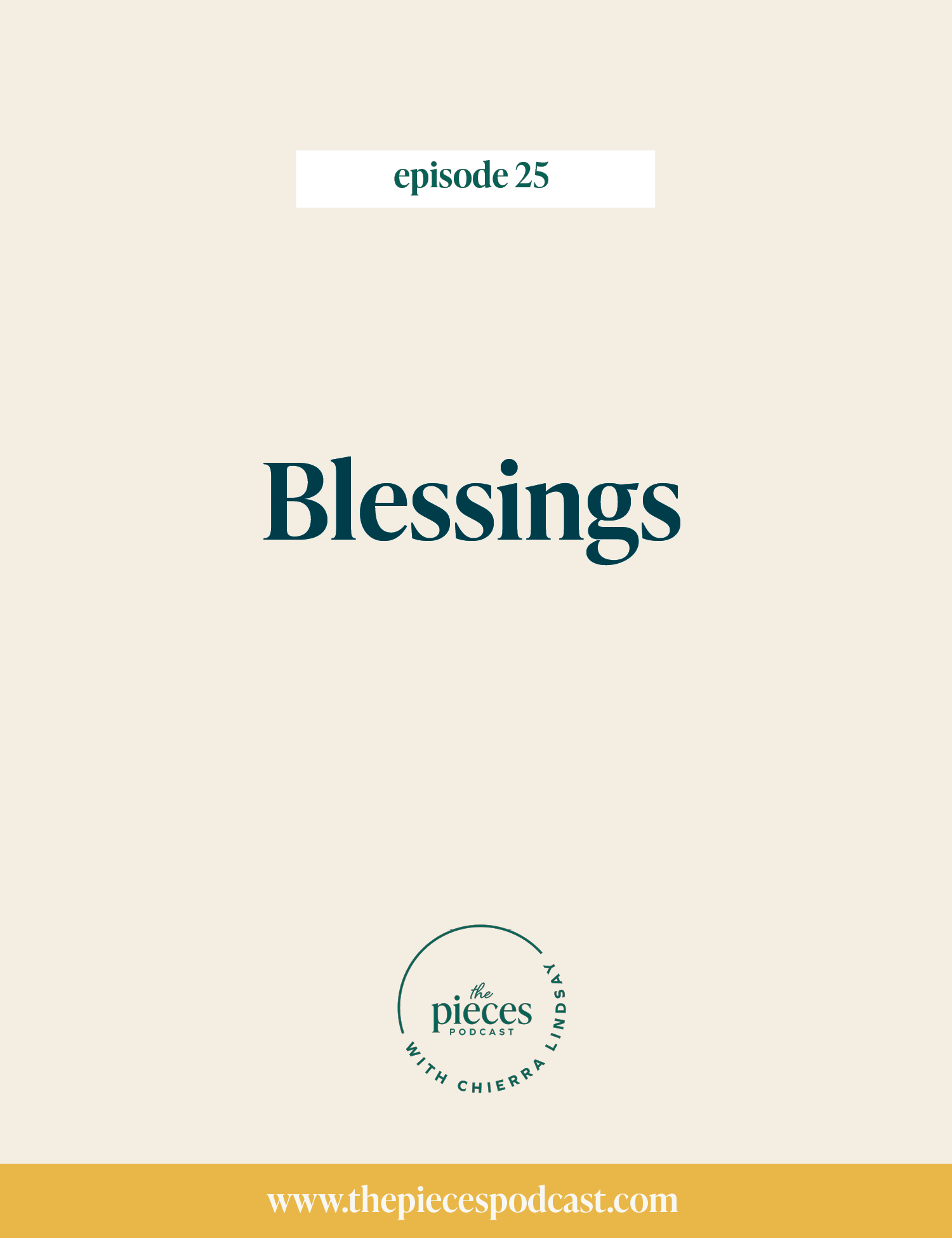Episode 25: Blessings