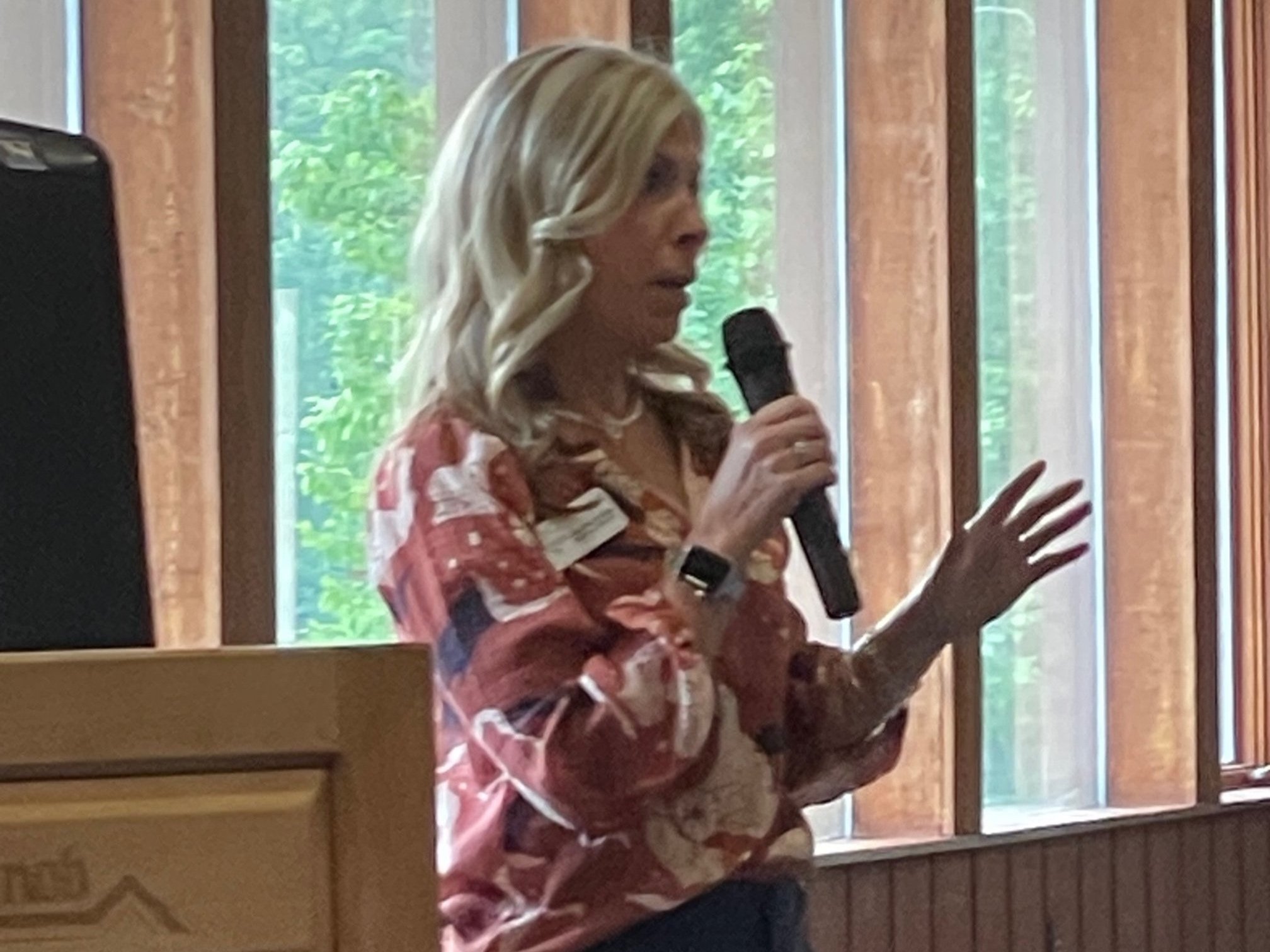 Jennifer Knapp at Harbor Inc. event