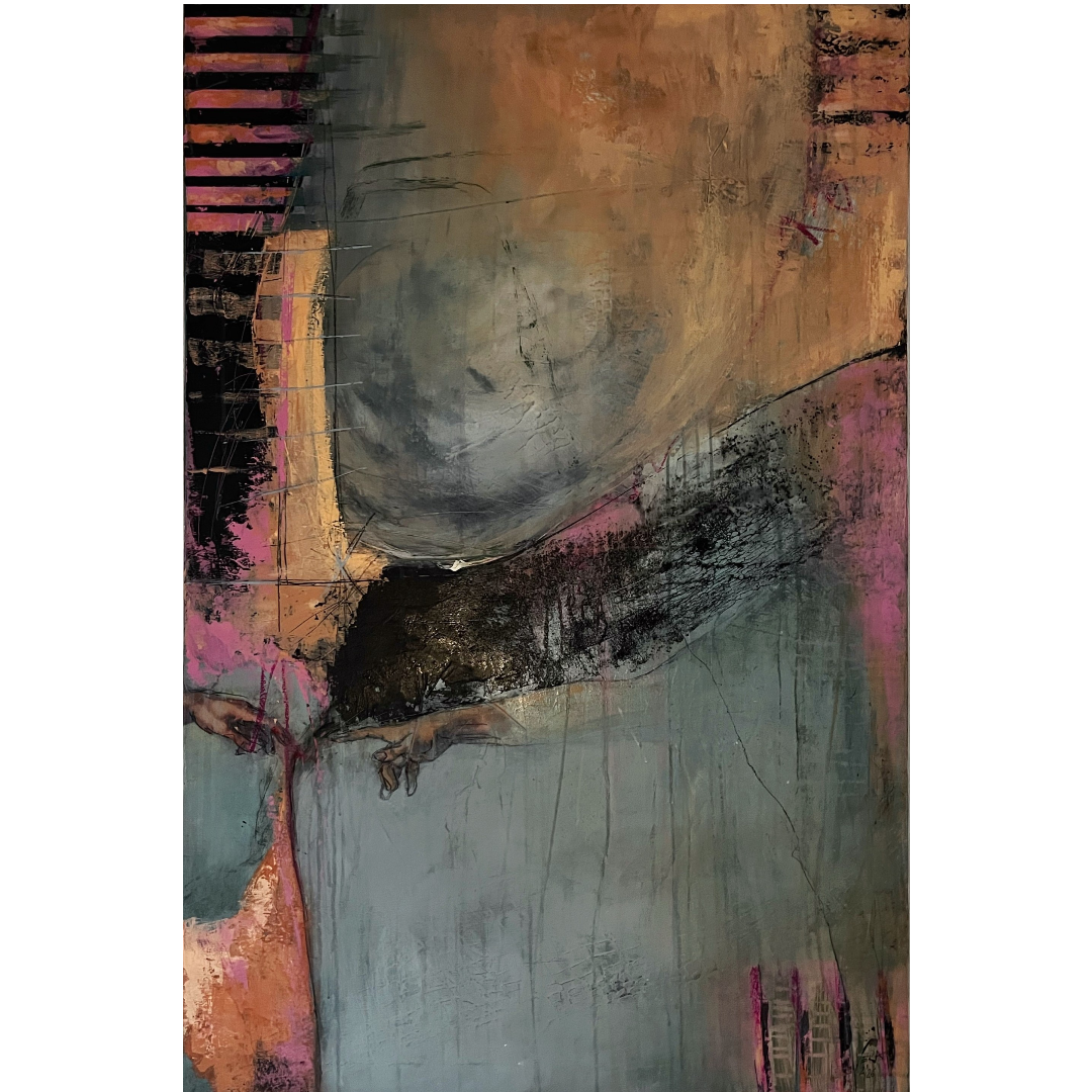A fractured balance,  N° 02 02 26
110 x 70 cm