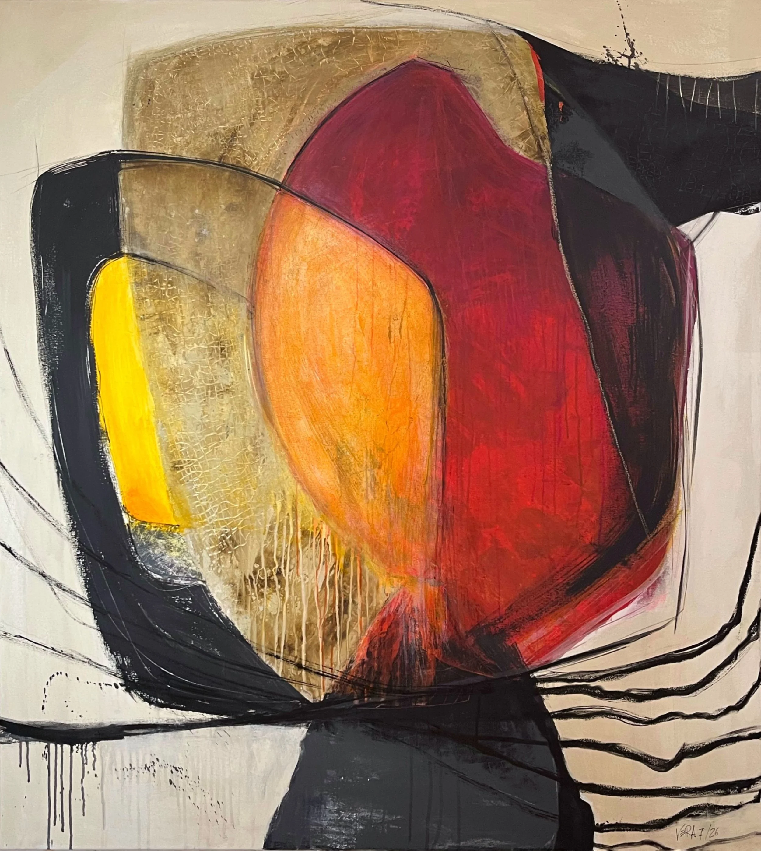 Holding Ground, N° 01 07 26 
130 x 150 cm