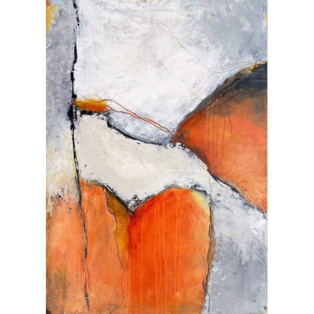 Burning silent,  N° 03 03 26 - 
100 x 70 cm - 
2100,- € - 
acrylics, oil sticks and charcoal on canvas ---- 

Inquire about this artwork / Verfügbarkeit anfragen:
Tap the painting