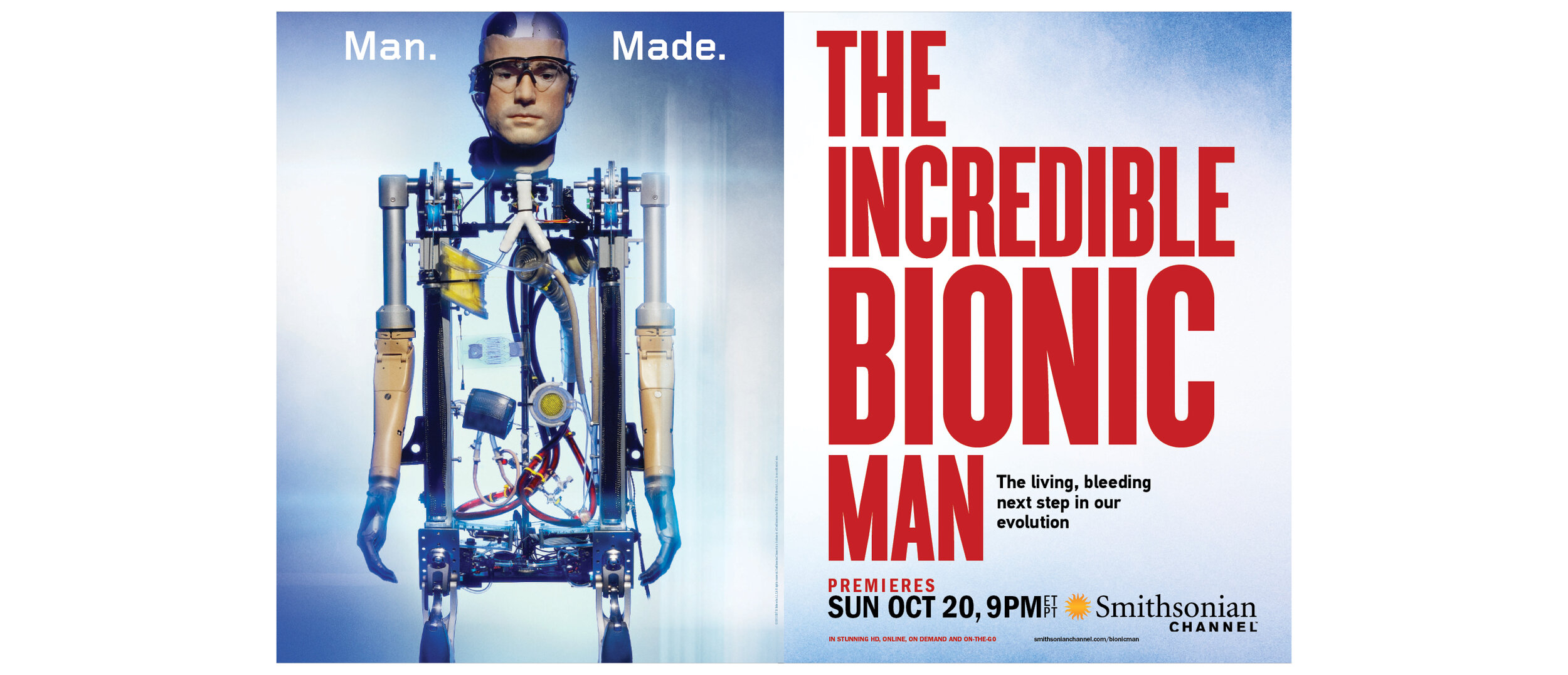 The Incredible Bionic Man / Key Art