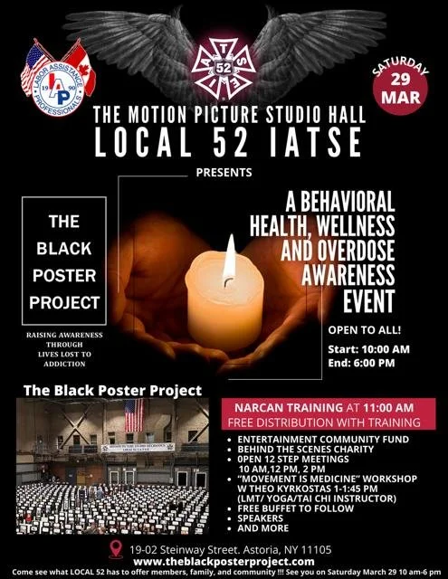 NARCAN TRAINING (FREE) — THE BLACK POSTER PROJECT