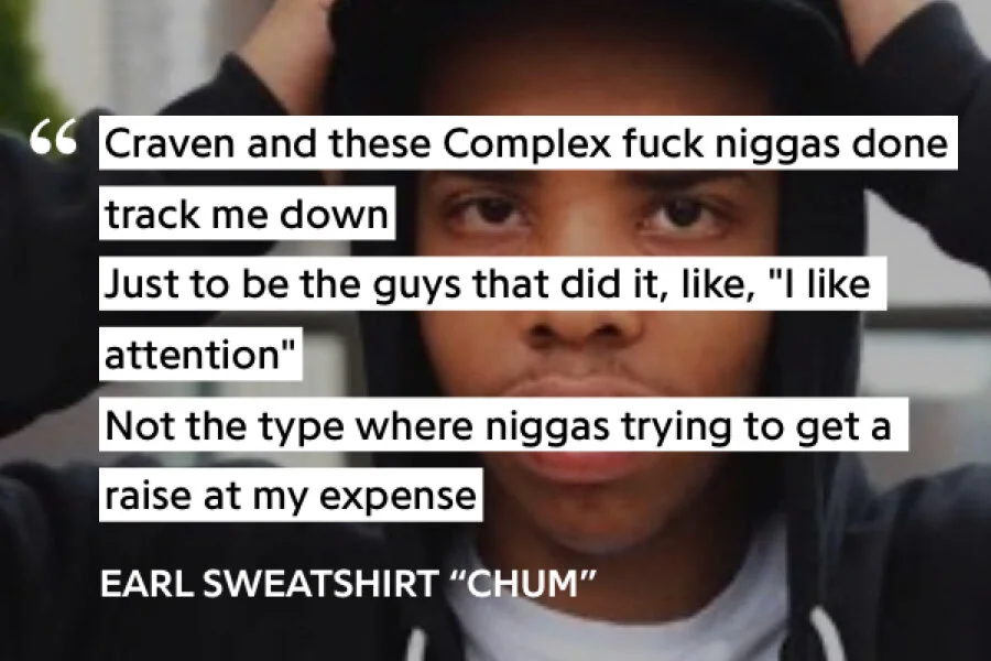 best earl sweatshirt lyrics