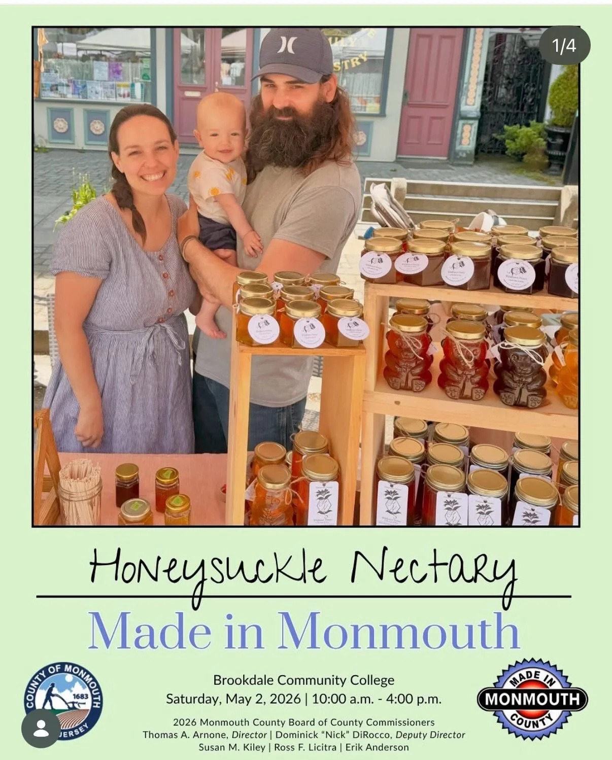 Hey friends! We&rsquo;ve got three great events we&rsquo;re participating in coming up next weekend! Come say hey 💛🐝