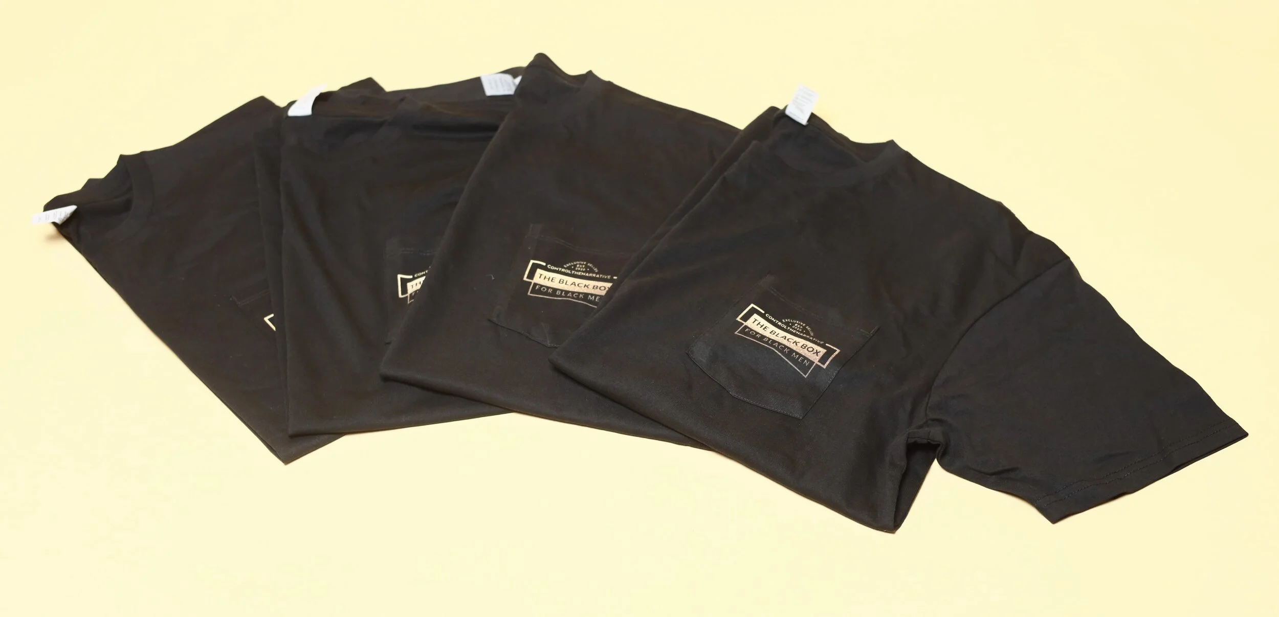 Black Pocket T's