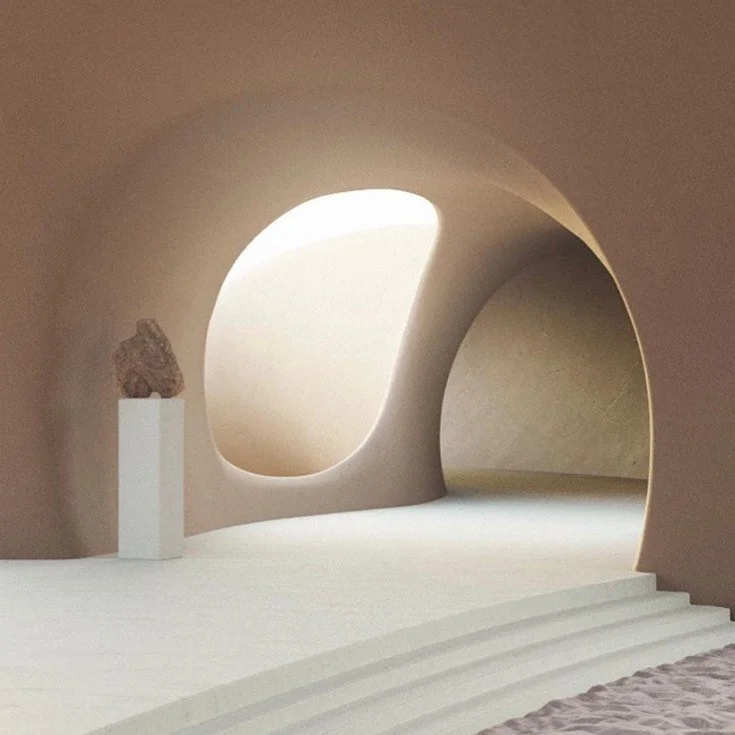 Organic space Canyon House via @charlottetaylr