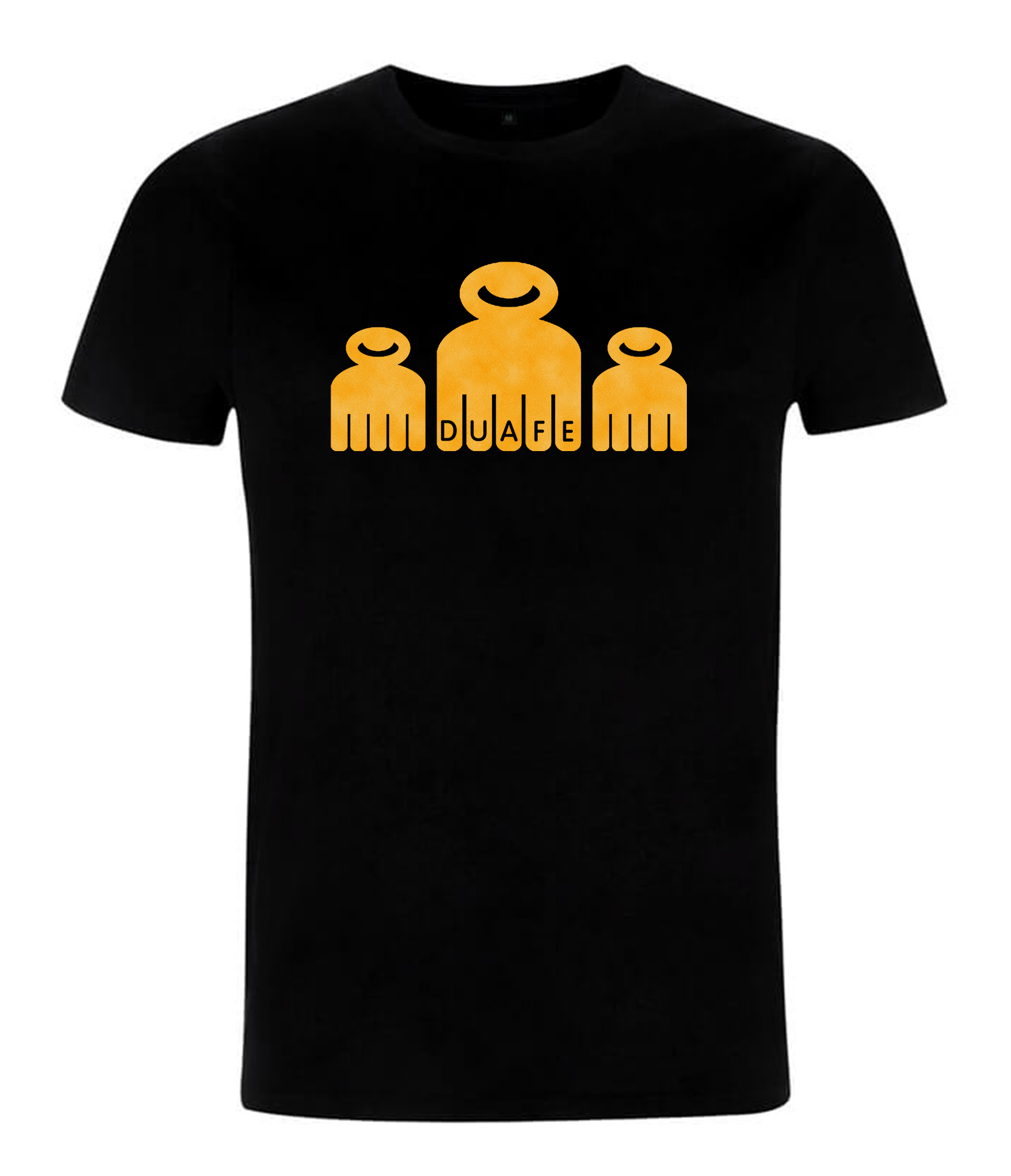 Duafe TShirt Black and Yellow.png
