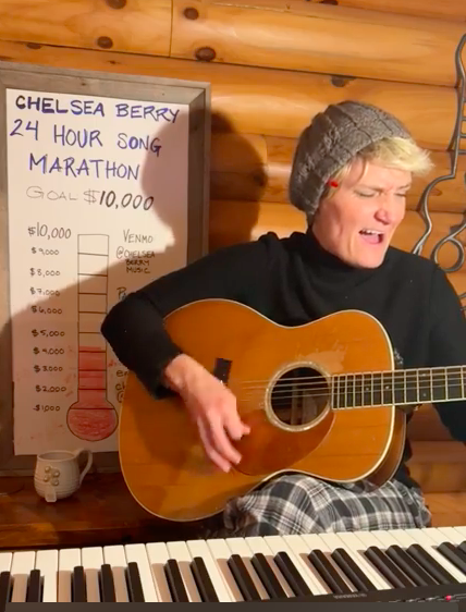 Chelsea Berry Hosts 24-hour Livestream to Fund a New Album, "Peace Soldier"