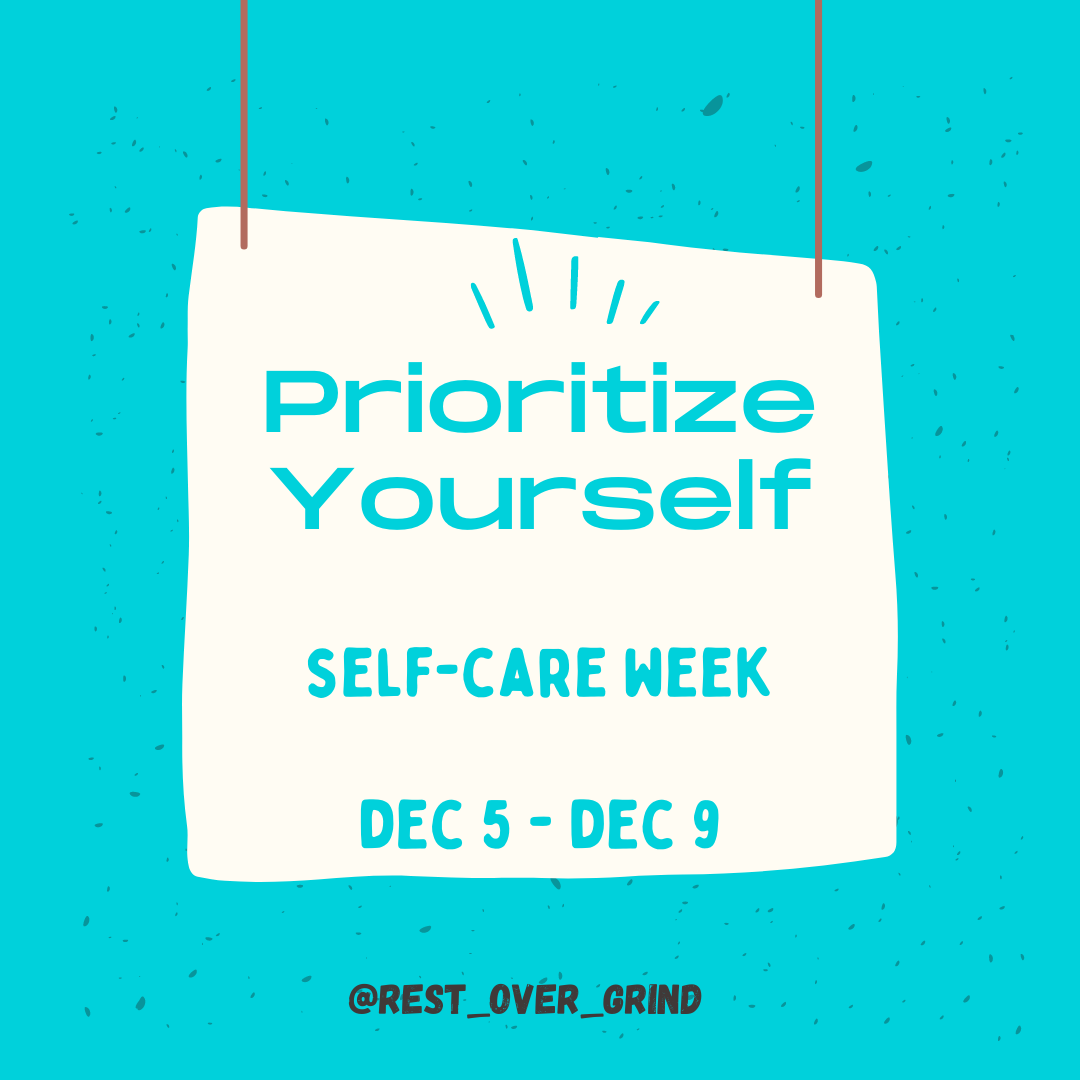 Prioritize Yourself