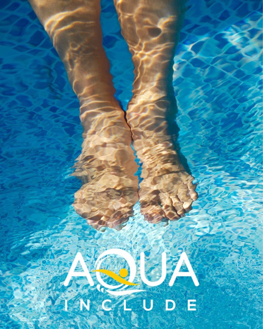 At Aqua Include we spend a lot of our time looking at and seeing feet! 🦶 😅😂 
Our feet enable us to move, to swim, to explore, to jump or move in a way that is right for us! This week is National Feet Week, and this is our shout out to feet! From t