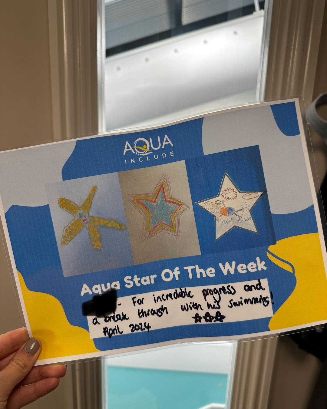 A phenomenal break through for our Star Of The Week this week! We love celebrating the small and big achievements at Aqua Include! 🏊🏼💧🌟🌟🌟🌟🌟