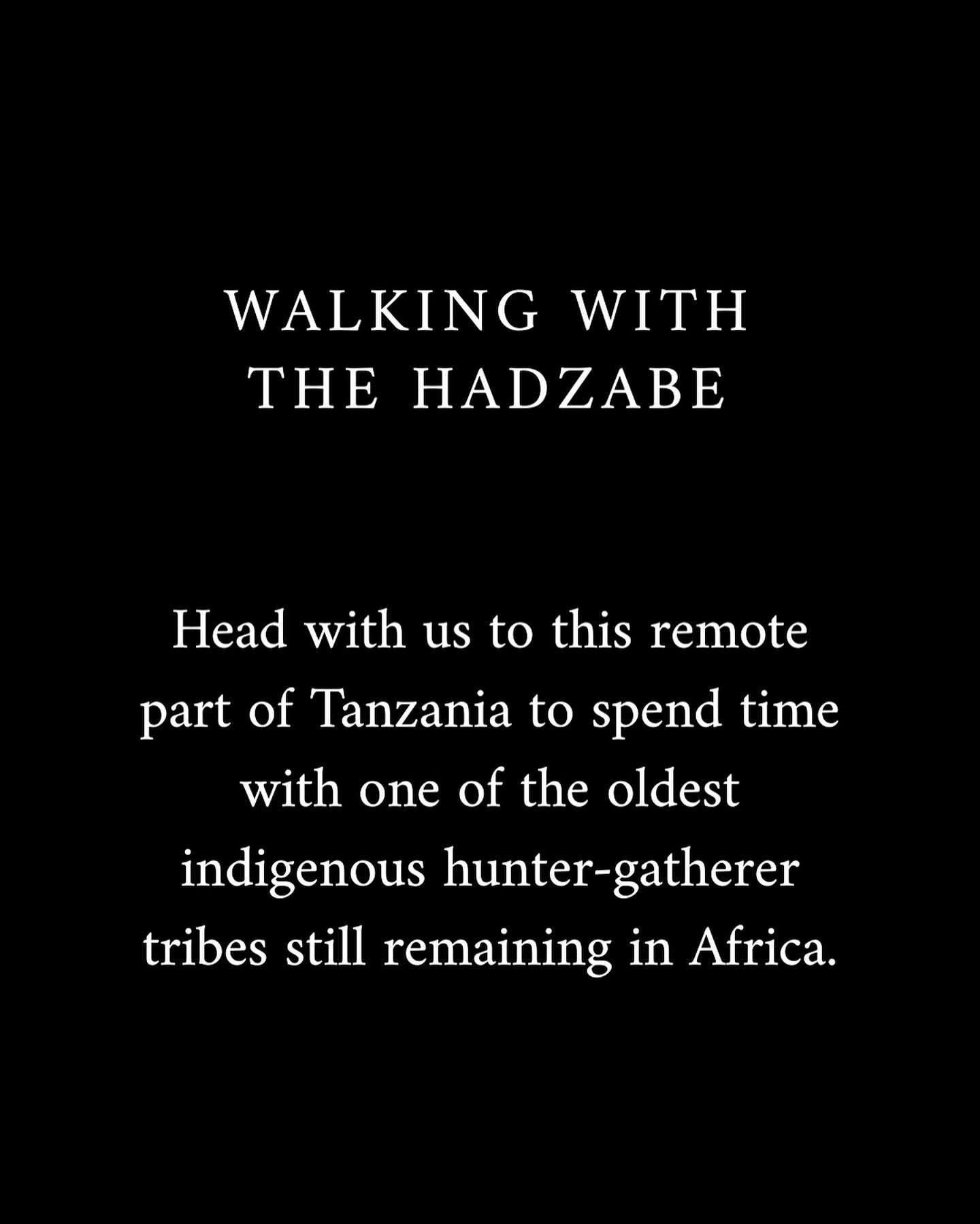 Head with us to visit the Hadzabe hunter-gatherers, a truly educational and eye-opening experience for all ages, old and young alike. 

Contact us on the link in our bio to find out more about this fascinating safari.

#hadzabe 
#huntergatherers
#had