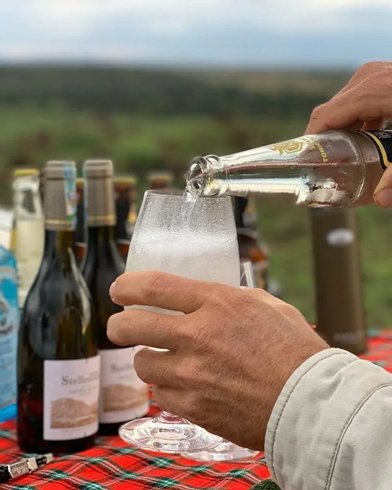 Hey it&rsquo;s not all hard work out there! Nothing better than ending the day with a cold G&amp;T. Talk to us about some brilliant luxury safaris. #luxurytravel #luxurytentedsafaris #boutiqueluxury #sundowners #bestsafariguides #serengetimigration #