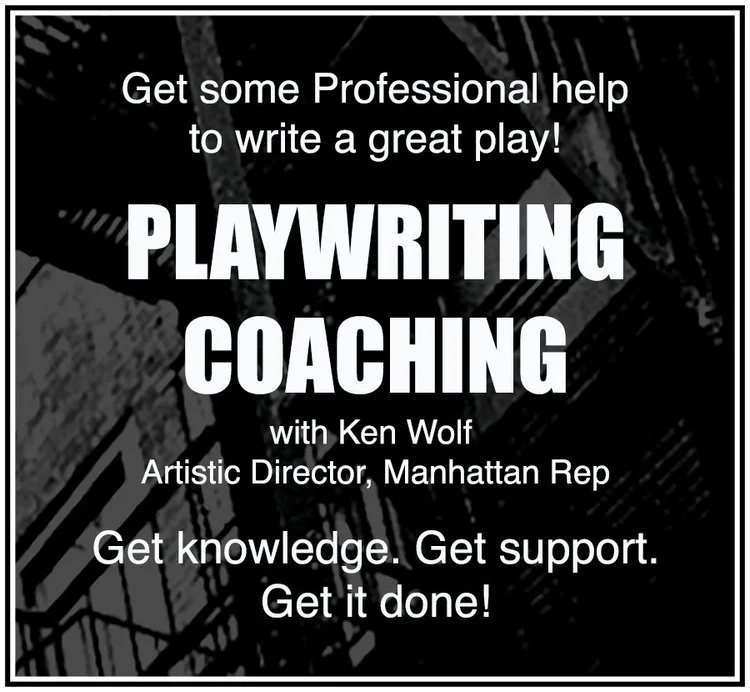 Playwriting Coaching with Ken Wolf