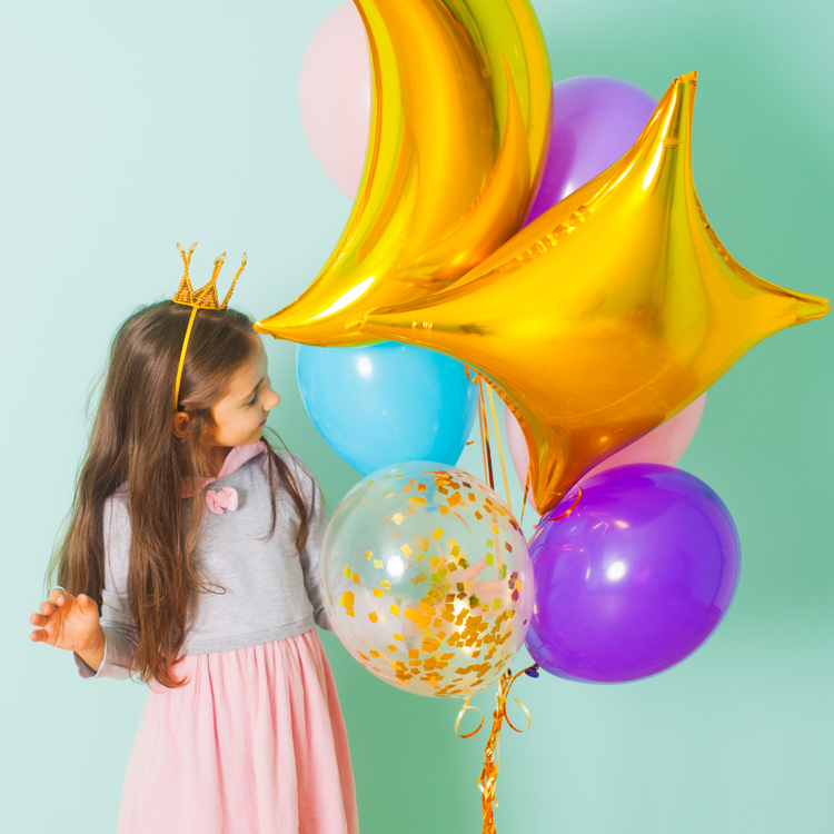 Kids celebrating a birthday dance party at IMPACT