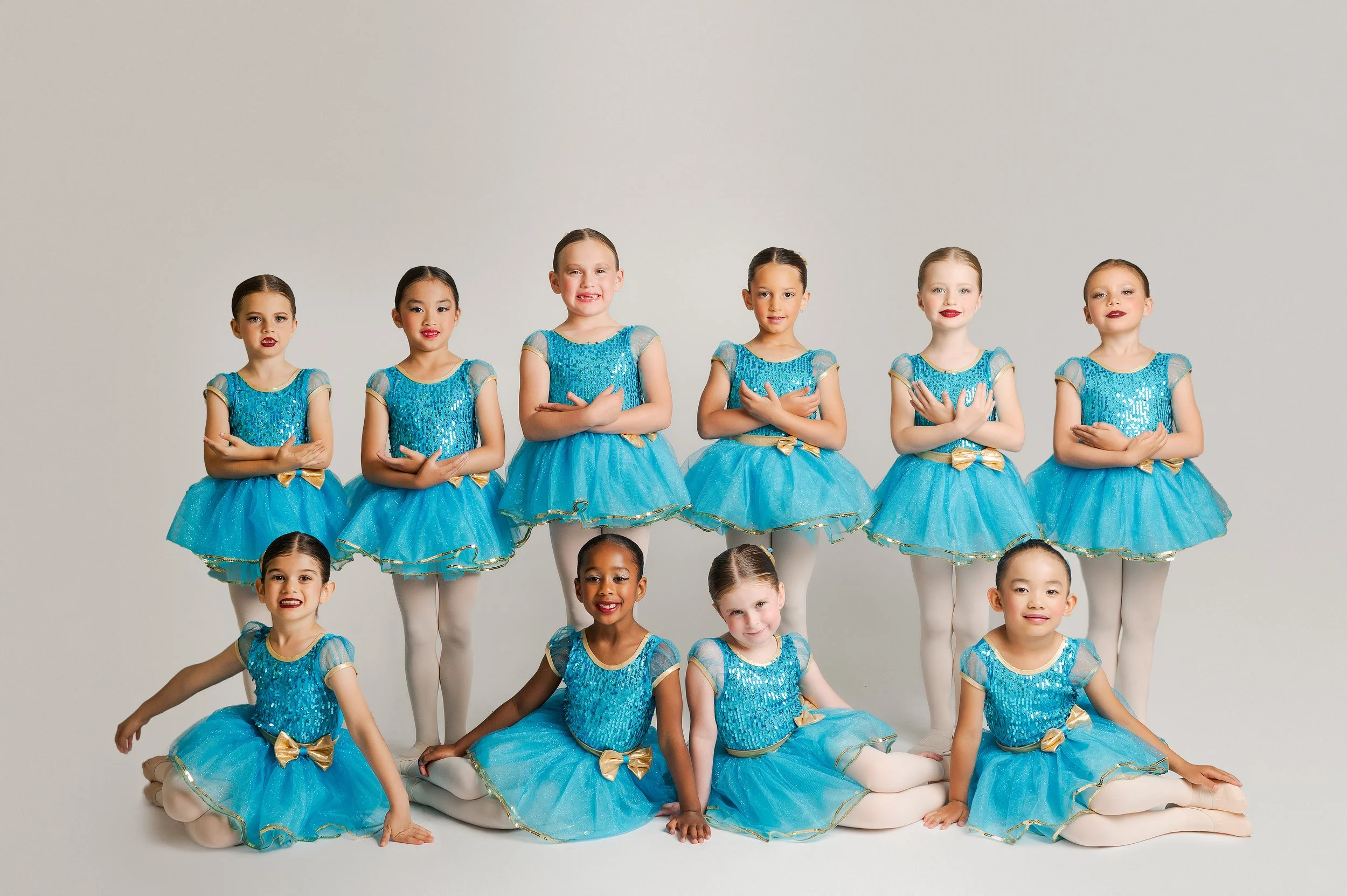 Petite dancers (ages 5–6) at IMPACT