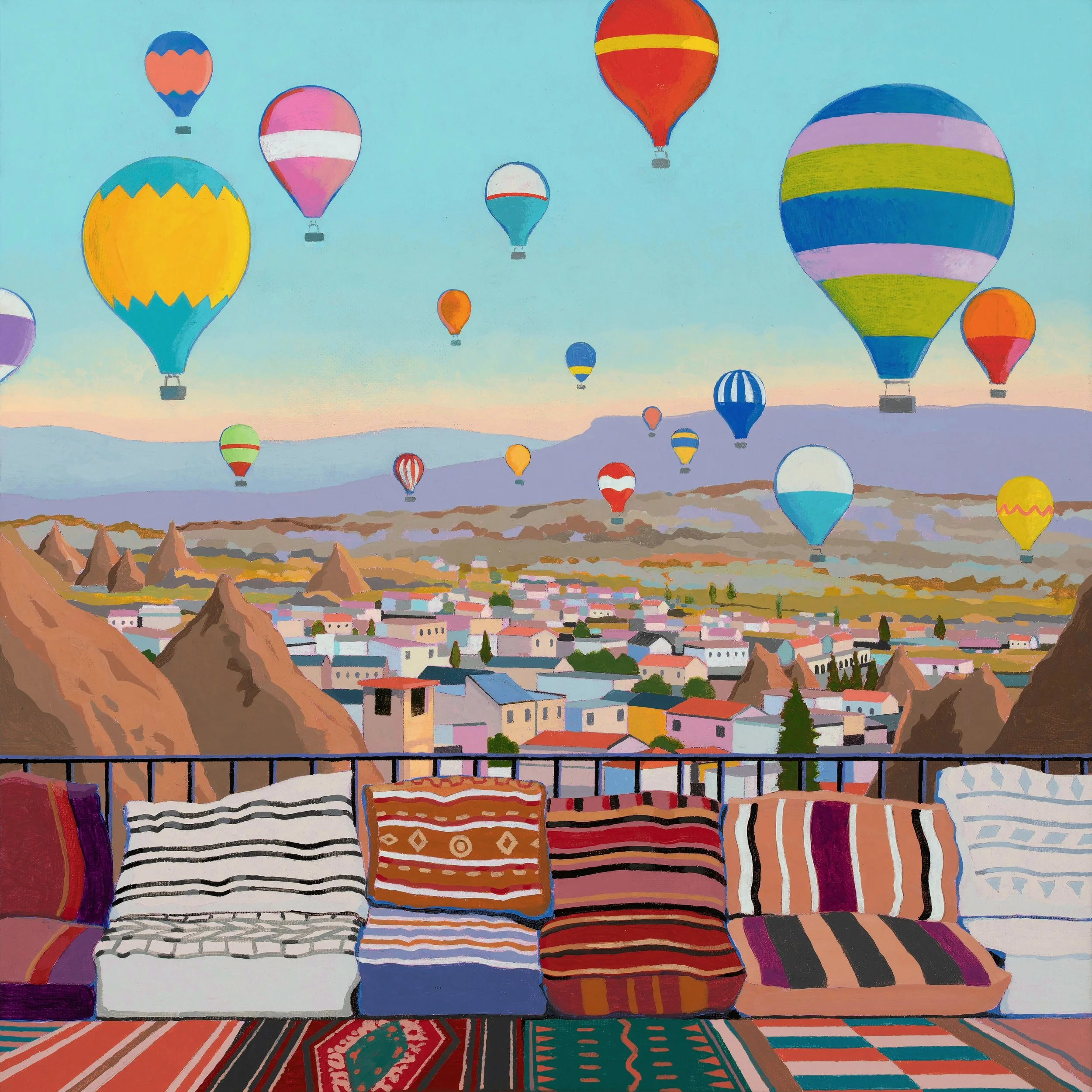 Cappadocia, Turkey
Acrylic painting