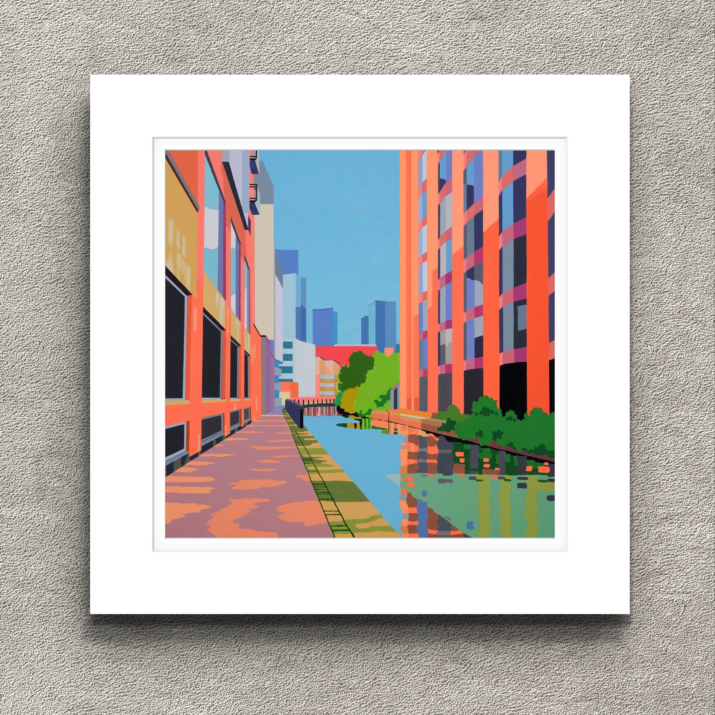 MANCHESTER CANAL MOUNTED PRINT.jpg