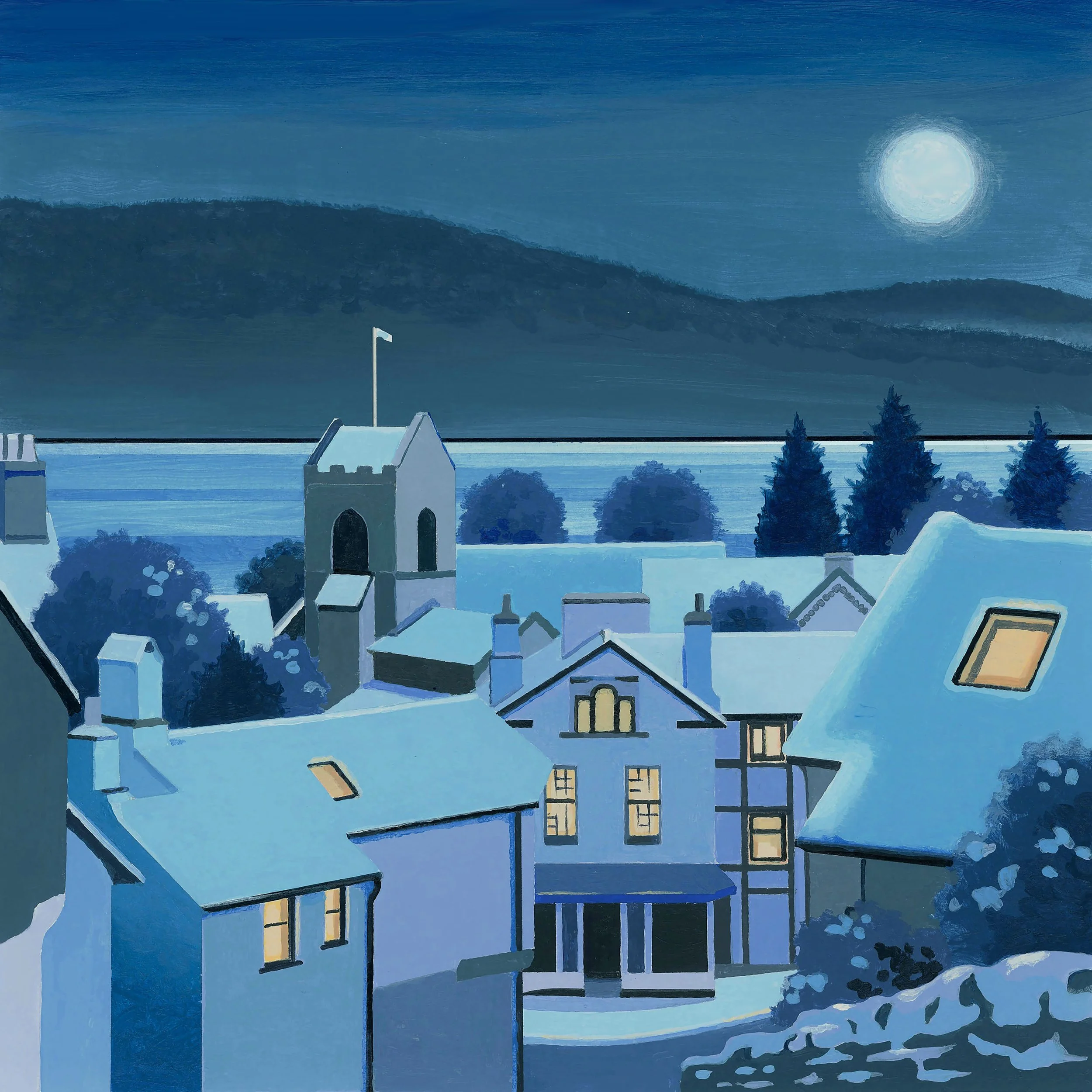Bowness on Windermere
Christmas card design