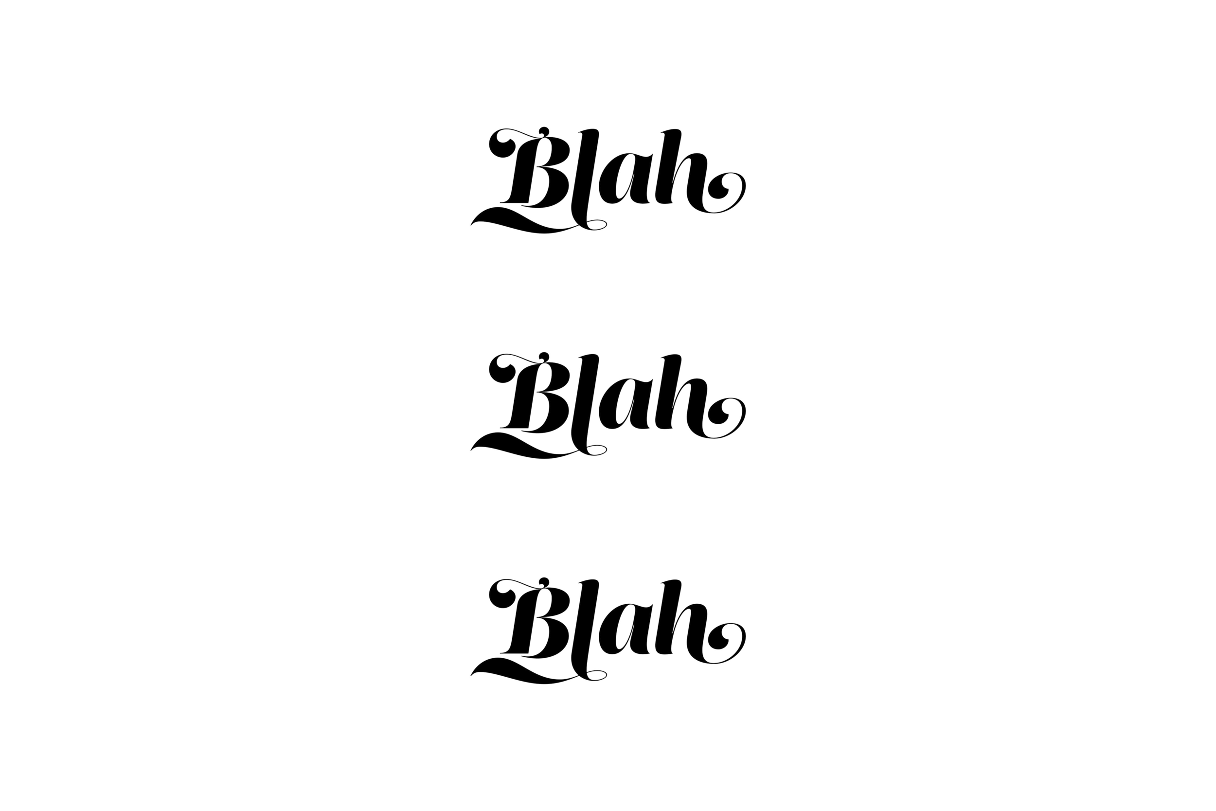 Blah Blah Blah