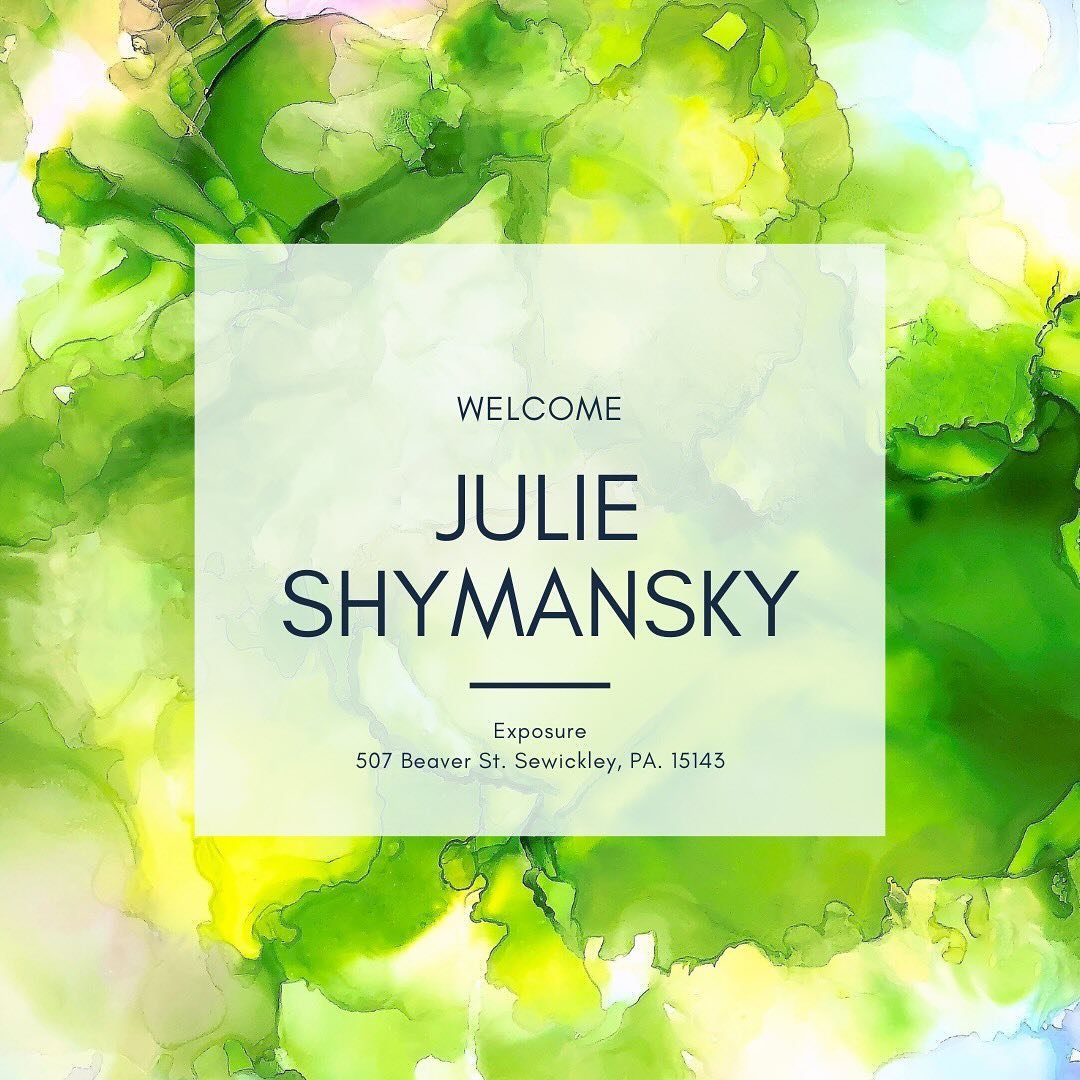 A new series of paintings by Julie Shymansky are now available at Exposure! A burst of color and happy feelings that I could not resist! Welcome! #contemporaryart 

Julie Shymansky is a Pittsburgh, PA mixed media artist focused on abstract florals an