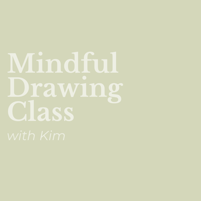Mindful drawing to music with Kim