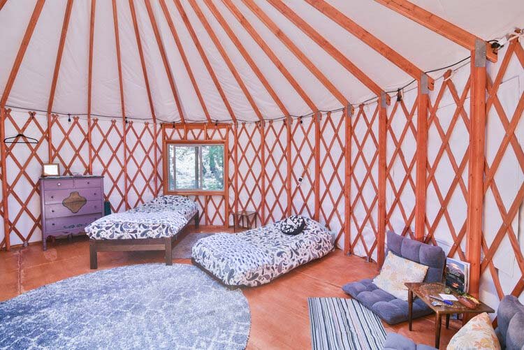 moon yurt california