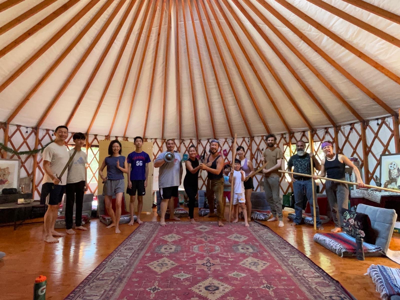 Host your own retreat in the California Mountains or near the ocean in Hawaii on sacred land.