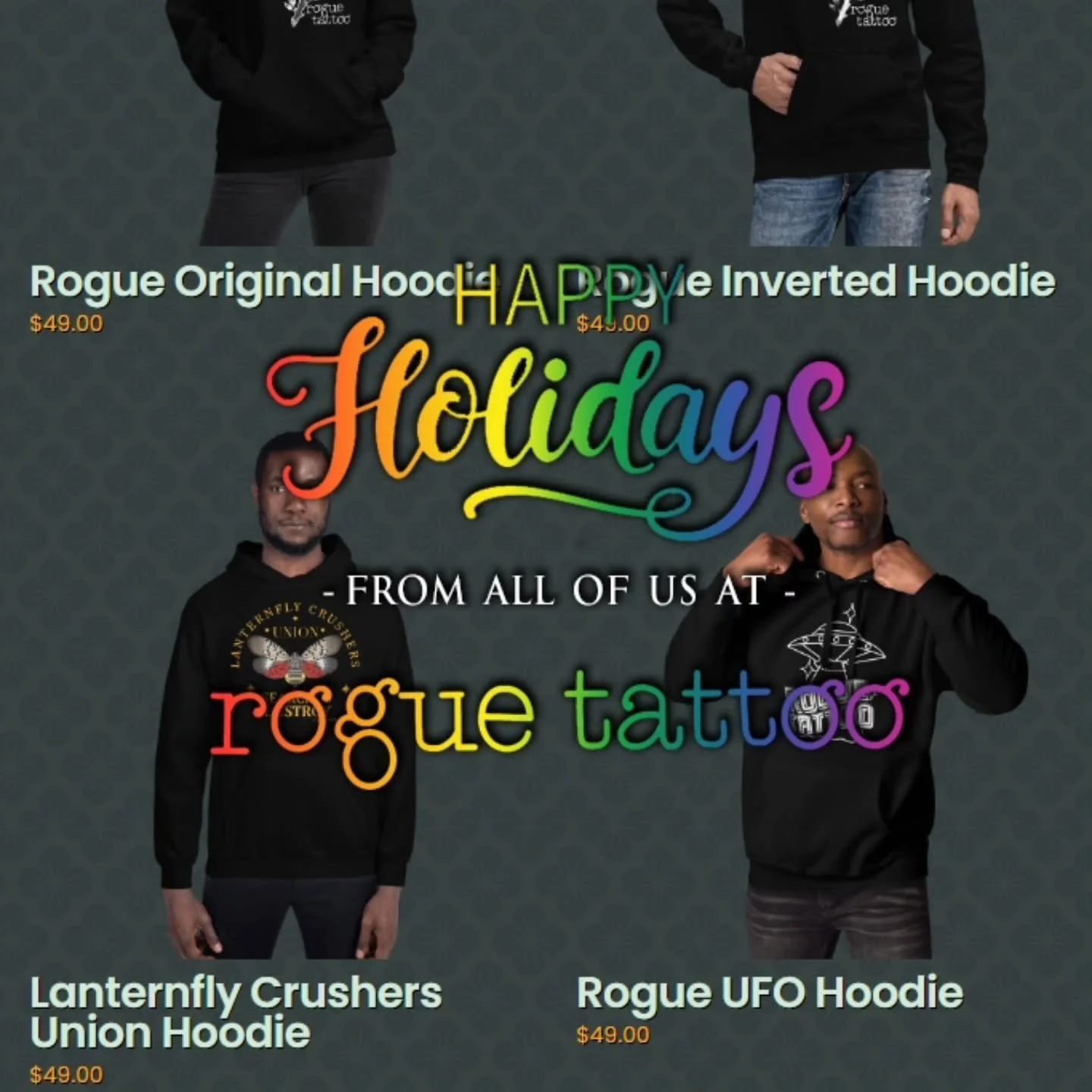 Howdy Yinz,

Hoping everybody had a good holiday experience. I feel like we're all ready for this year to be about over... Luckily, today is the last day of our month-long inaugural hoodie sale. Consider stopping by the online shop, we've got everyth