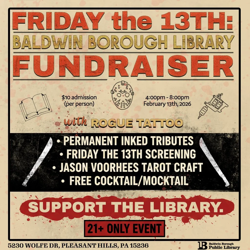 Baldwin Library Tattoo Fundraiser!