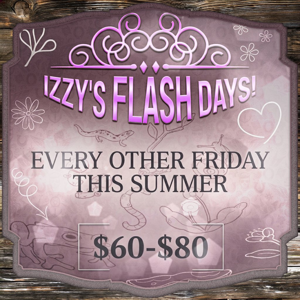 Izzy's Flash Days