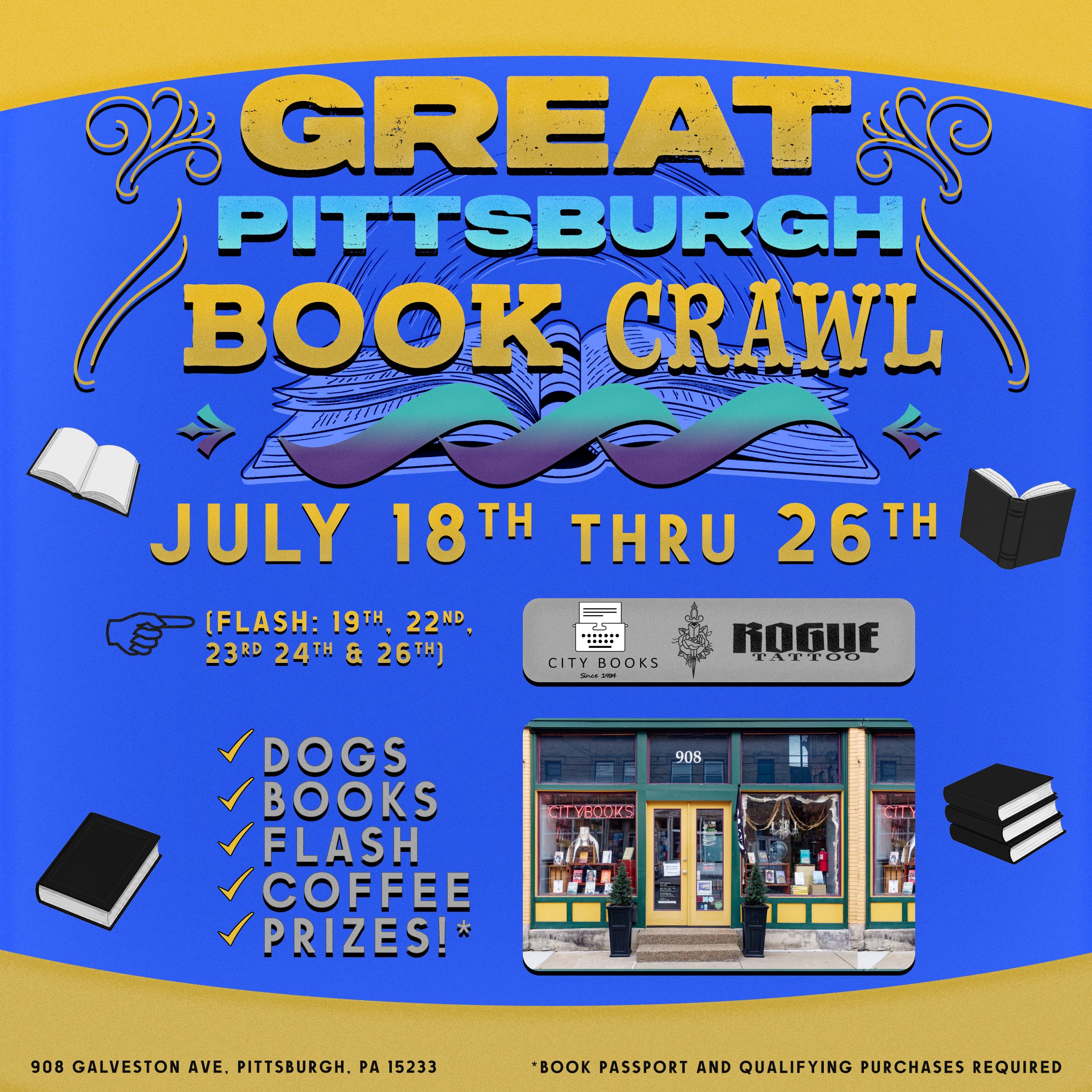 Book Crawl @ City Books