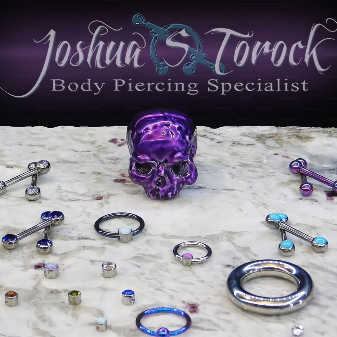 Guest spot alert! 📣✨

We are psyched to announce that our friend and piercing specialist Joshua Torok will be setting up in the shop for some special guest appearances! Josh is bringing his incredible expertise to Rogue Tattoo on the following dates