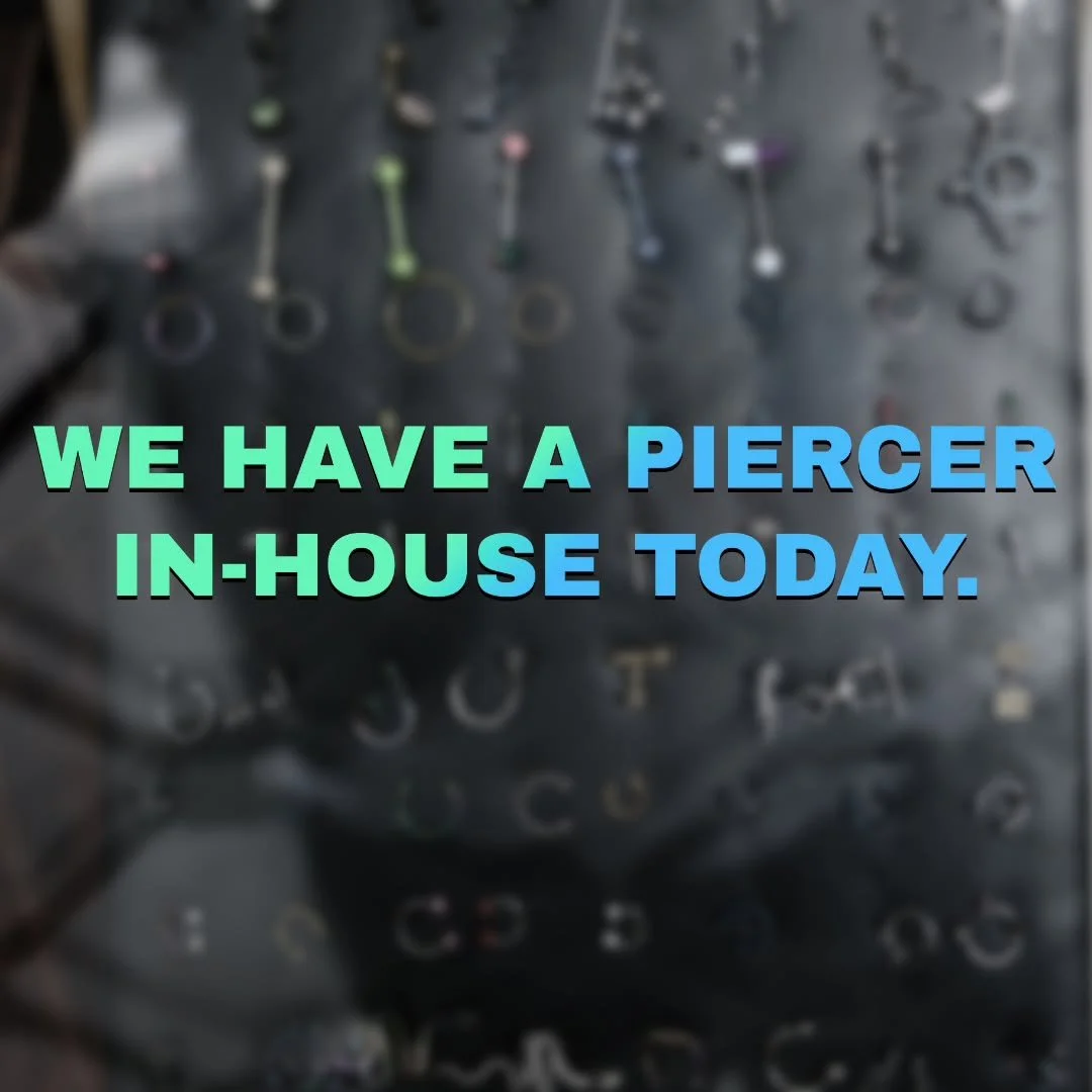 Piercer reminder! 📣✨

Friendly reminder that our talented friend Joshua Torok is in-house TODAY and tomorrow for his first round of guest appearances at Rogue Tattoo!

Catch him offering his piercing expertise in the shop during these dates and time